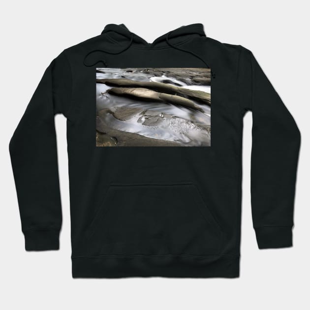 Clear Creek Time Lapse Still Hoodie by jecphotography